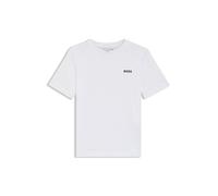 BOSS T-shirt per bambini in cotone - Style J25P23/84906A, J25P23 Bianco 138