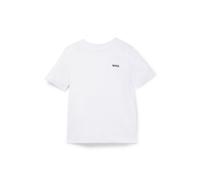 BOSS T-shirt per bambini regular fit in cotone con logo stampato - Style J25P23/09B12A, J25P23 Bianco 126