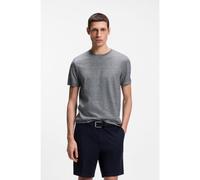 BOSS T-shirt regular fit in cotone e lino - Style H-Thompson 235, 50559163 Blu scuro XXL