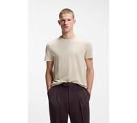 BOSS T-shirt regular fit in cotone e lino - Style H-Thompson 235, 50559163 Colore neutro S