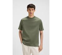 BOSS T-shirt regular fit in tessuto elasticizzato mercerizzato - Style P-Thompson 136, 50544008 Oliva L