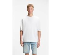 BOSS T-shirt relaxed fit in cotone a nido d'ape - Style Te_Waffle_Z, 50574606 Colore neutro XL