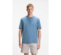 BOSS T-shirt relaxed fit in cotone elasticizzato con logo - Style TChup_Z, 50574600 Blu L