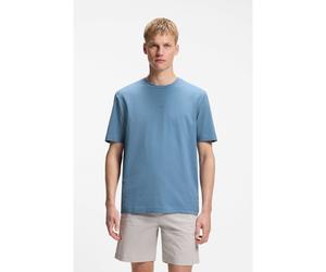 BOSS T-shirt relaxed fit in cotone elasticizzato con logo - Style TChup_Z, 50574600 Blu L