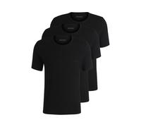 BOSS T-shirt in cotone con logo ricamato in confezione da tre - Style TShirt RN 3P Classic, 50475284 Nero M