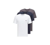 Hugo Boss T-shirt uomo RN 3P Co 3 pezzi Blu/Grigio/Bianco L