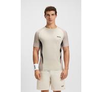 BOSS T-shirt slim fit in jersey mesh con inserti a contrasto - Style TS_TOC Matchball, 50549511 Colore neutro M