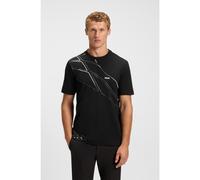 BOSS T-shirt sportiva in piqué elasticizzato traspirante - Style Tee 10_IN, 50556197 Nero S