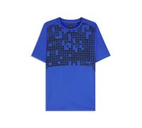 BOSS T-shirt sportiva slim fit in mesh elasticizzato stampato - Style TS_Jump Tech SJ, 50557694 Blu S
