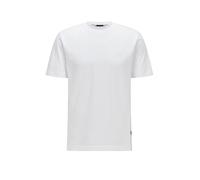 BOSS T-shirt in jersey di cotone con logo - Style Thompson 01, 50468347 Bianco S