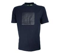 BOSS T Shirt Uomo In Jersey Di Cotone Tee Logo Rib 50538096 Colore Blu
