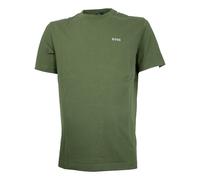 BOSS T Shirt Uomo Regular Fit In Cotone Elasticizzato Tee 50506373 Colore Verde