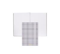 BOSS Taccuino A5 a quadri lilla con logo in lamina oro - Style Notebook A5 Checkered Lilac Lined, 58818632 Lilla pz.