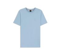 Boss Tales - Maglietta da Uomo Relaxed-Fit in Jersey di Cotone con Patch Logo, S