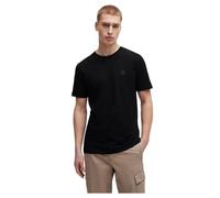BOSS T-shirt in jersey di cotone con toppa con logo - Style Tales, 50508584 Nero M