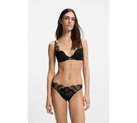BOSS Tanga ricamato con monogramma Double B - Style THONG_GINGKO, 50556289 Nero XL