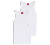 BOSS Tank Top Twin Pack Top con Spalline da Uomo, Bianco (New - White100), L