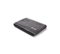 BOSS Tappetino da bagno in cotone con logo ricamato a contrasto - Style EDGE Blush Bath mat 050070, BMAT-EDGE Grigio scuro ONESI