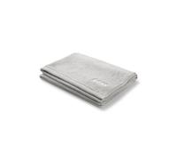 BOSS Tappetino da bagno in cotone con logo ricamato a contrasto - Style EDGE Blush Bath mat 050070, BMAT-EDGE Argento ONESI