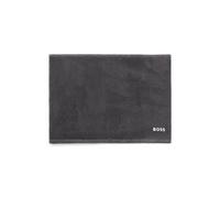 BOSS Tappetino da bagno in cotone con logo ricamato a contrasto - Style EDGE White Bath mat 050, BMAT-EDGE Grigio scuro ONESI