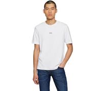BOSS T-shirt relaxed fit in cotone elasticizzato con logo stampato - Style TChup, 50473278 Bianco M
