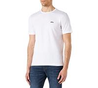 BOSS Tee Curved, T-shirt Uomo, White100, XL