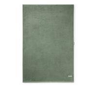 BOSS Telo da bagno in cotone con logo ricamato a contrasto - Style EDGE White Bath sheet 100, BSHT-EDGE Verde ONESI