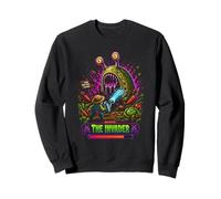 Boss The Invader - Design Retro Pixel Art Gaming Felpa