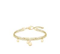 BOSS Three-layer gold-tone bracelet with droplet charms - Style SELENA, HB1580768 Color oro pz.