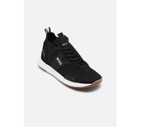 BOSS Uomini Titanium_Runn_knst_N Sneaker Nero 43 EU