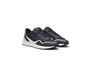 Boss Titanium_Runn_Methal 10281856Trainers Uomo, Blu Navy, 42 EU