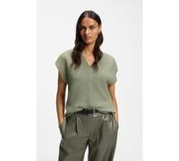 BOSS Top con scollo a V in maglia di misto alpaca - Style Fewella, 50567048 Calce XL