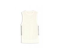 Boss - Top in Cotone con Struttura a Rete - - Knitwear - Donna - Beige - S