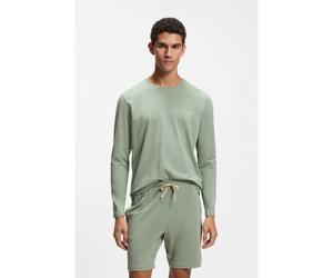 BOSS Top in cotone elasticizzato - Style Mix&Match LS-Shirt R, 50515389 Calce XXL