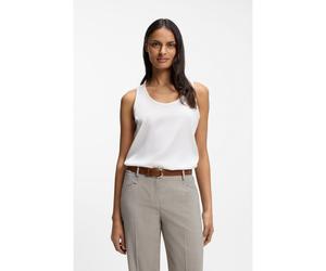 BOSS Top senza maniche in seta elasticizzata - Style Bettyna, 50557202 Colore neutro 46