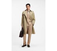 BOSS Trench idrorepellente in twill di cotone - Style H-JaredTrenchB1_263F, 50564567 Beige 44