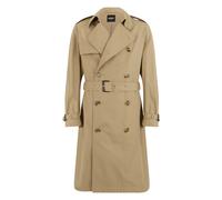 BOSS Trench idrorepellente in twill di cotone - Style H-JaredTrenchB1_263F, 50564567 Beige 46