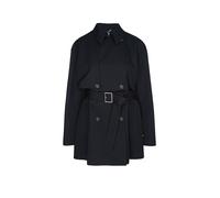 BOSS Trench in cotone con cintura con fibbia - Style Cromas, 50553185 Blu scuro 48