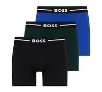BOSS Trunk 3p Co/El 50325791 Boxer Uomo (Pacco da 3)