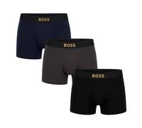 Boss - Trunk 3P Gold Logo G - - Underwear - Uomo - Multicolore - S