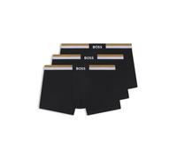 Boxer sportivi da uomo BOSS Motion Trunk 3P - black - Nero (L)