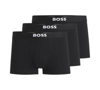 Boss - Trunk 3P ONE - - Underwear - Uomo - Nero - S