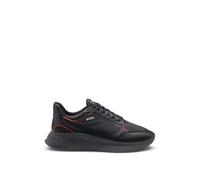 BOSS TTNM EVO Runn Porsche X - Sneaker da uomo, con rete e pelle, taglia, Carbone, 44 EU
