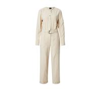 BOSS Tuta jumpsuit con cintura e chiusura con bottoni automatici - Style C_Daiyla-W, 50536843 Beige chiaro 38