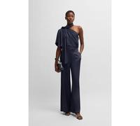 BOSS Tuta jumpsuit monospalla con scollatura annodabile - Style Deiana, 50537965 Blu scuro 48