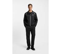 BOSS Tuta sportiva a due pezzi idrorepellente con zip sul fondo gamba - Style LW_Match Tracksuit, 50556526 Nero S