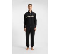 BOSS Tuta sportiva regular fit in cotone elasticizzato con dettagli esclusivi - Style Long Set 1, 50515468 Nero XXL
