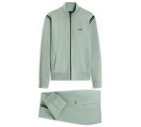 BOSS Tuta sportiva regular-fit in cotone elasticizzato con inserti a righe - Style Tracksuit Set, 50533738 Calce XXXL