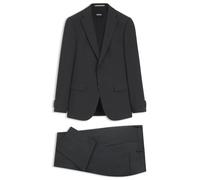 BOSS Two-piece suit in a melange stretch-wool blend - Style H-Harvey-2Pcs-263CNF, 50576192 Grigio scuro 54