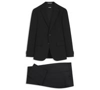 BOSS Two-piece suit in a melange stretch-wool blend - Style H-Harvey-2Pcs-263CNF, 50576192 Nero 44